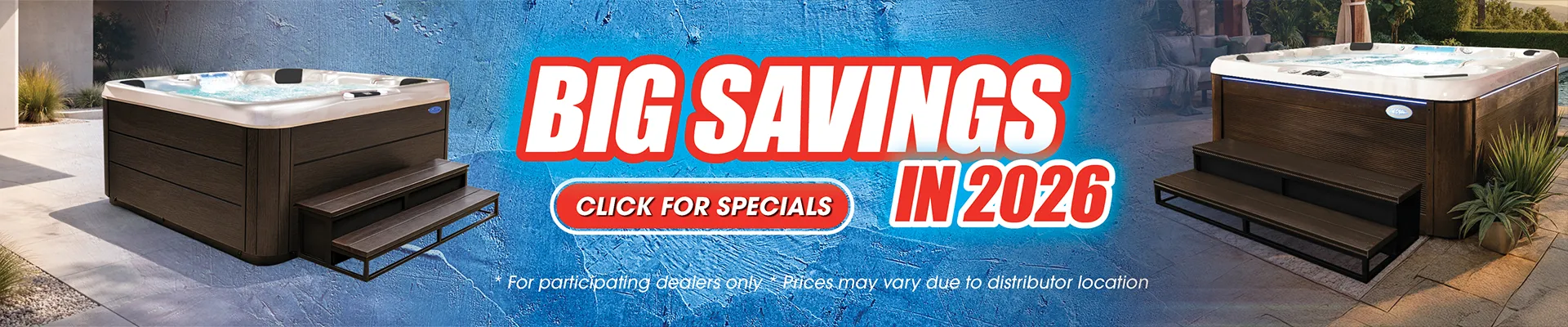 Calspas hot tub being used in a family setting - Sanford