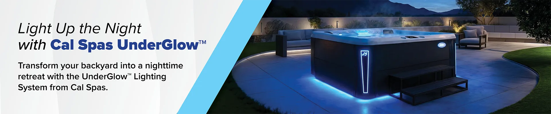 Calspas hot tub being used in a family setting - Sanford